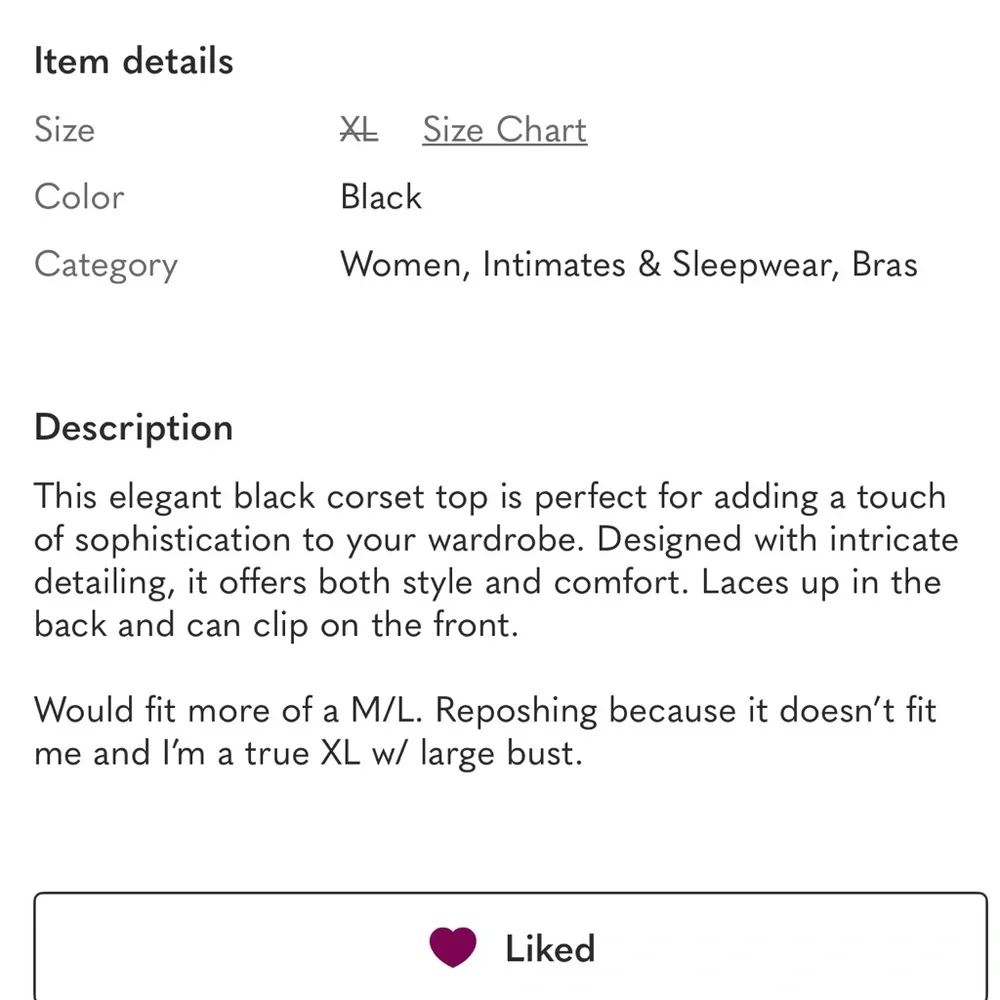 Black Strapless Brocade Corset Bustier - Picture 7 of 13